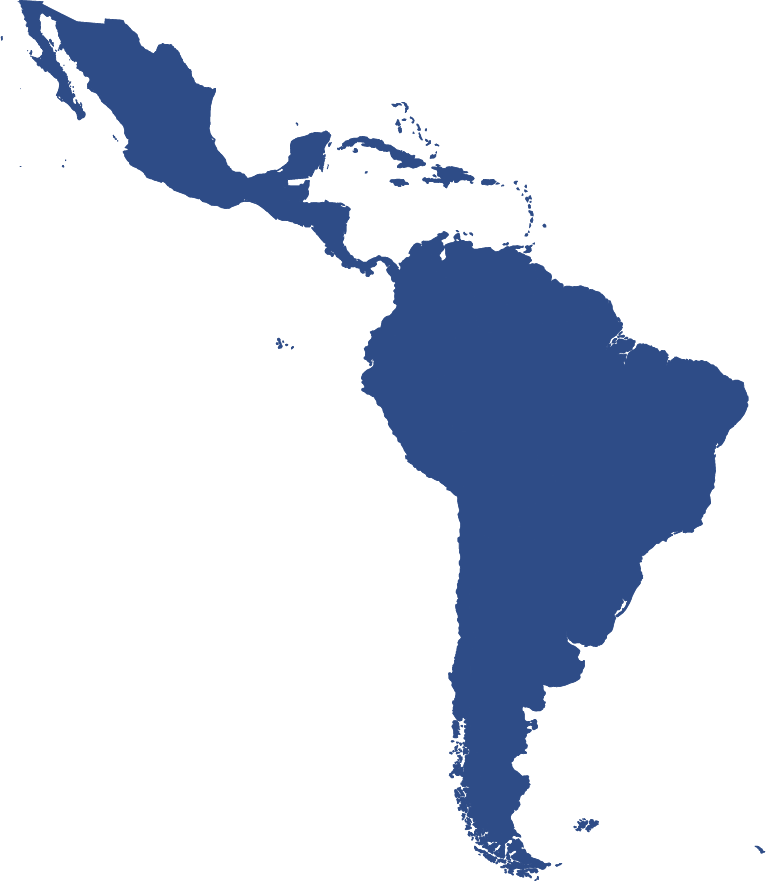 Mapa de América Latina
